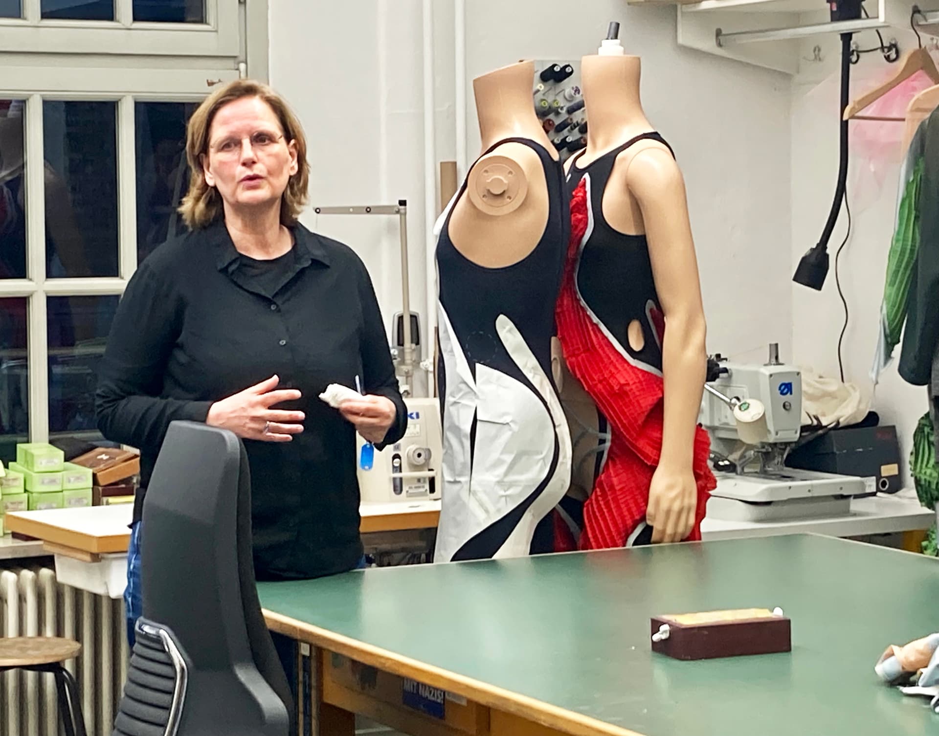Anja Sparberg, die seit 25 Jahren die Theaterpädagogik leitet.