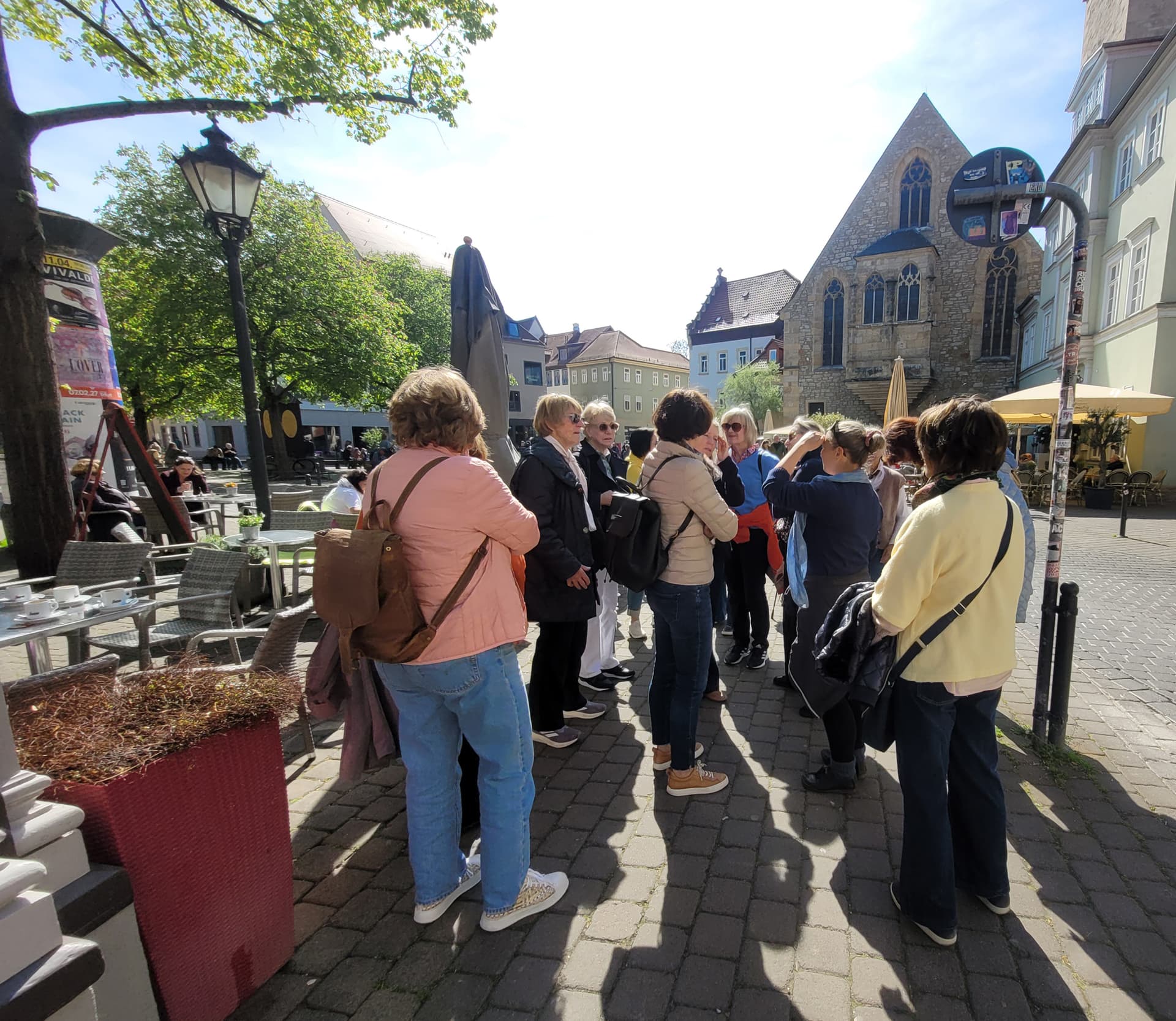 Die Stadtführung startet am Wenigemarkt.