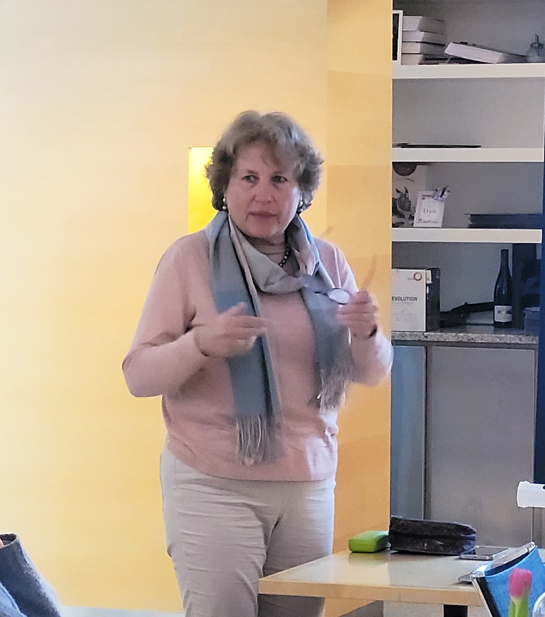 Andrea Fischer, 1. Vorstand vom Gemeindienst