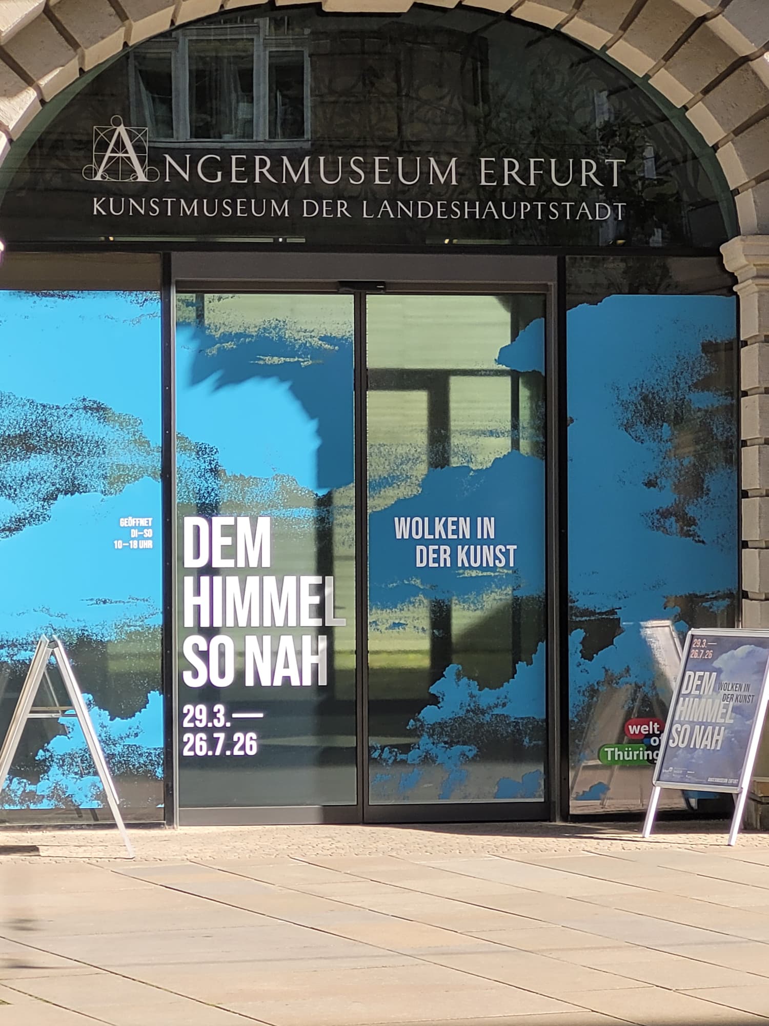 die aktuelle Ausstellung im Kunstmuseum: Wolken in der Kunst