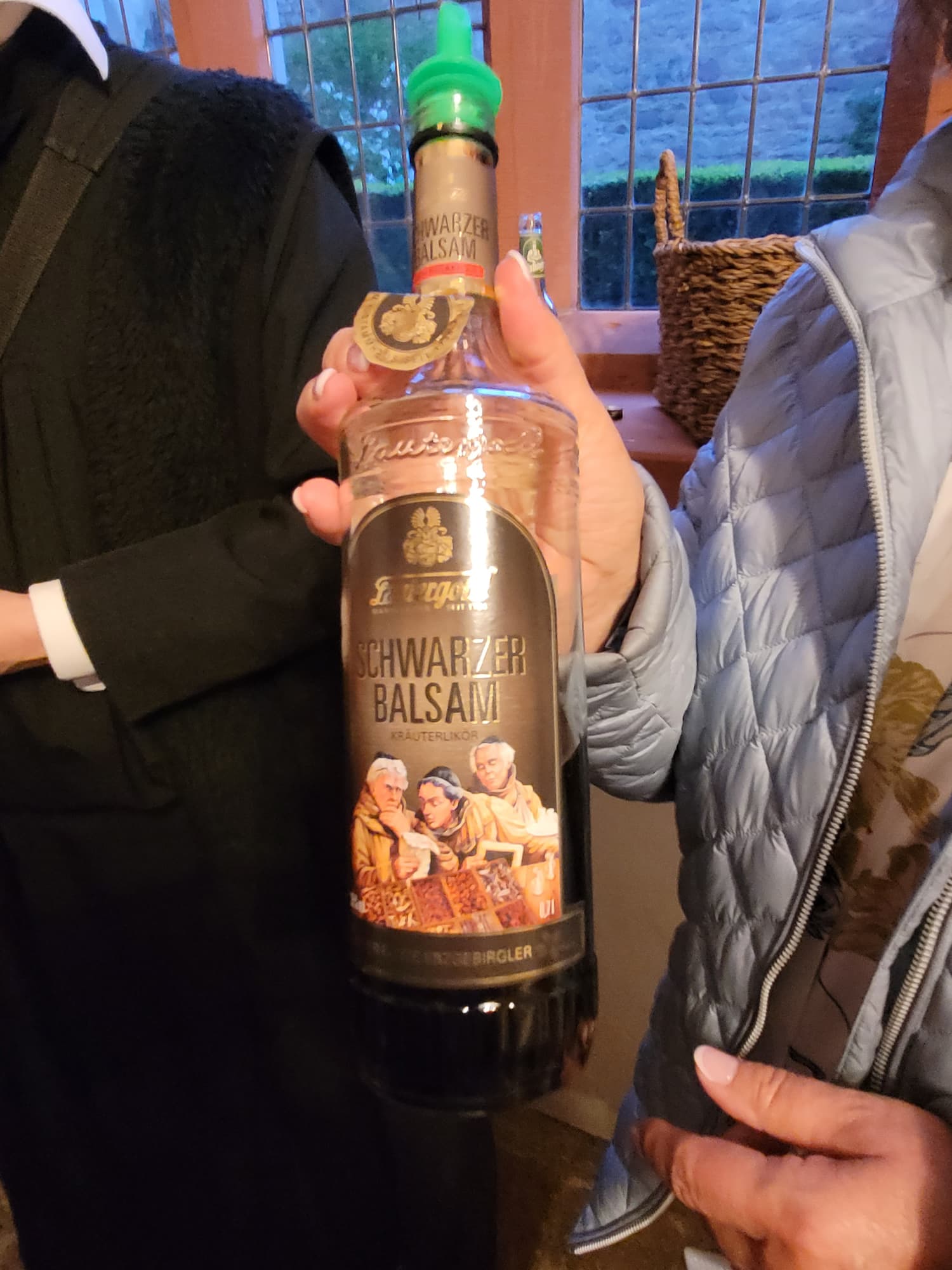 zum Abschluss der Führung gibt es noch einen "schwarzen Balsam"