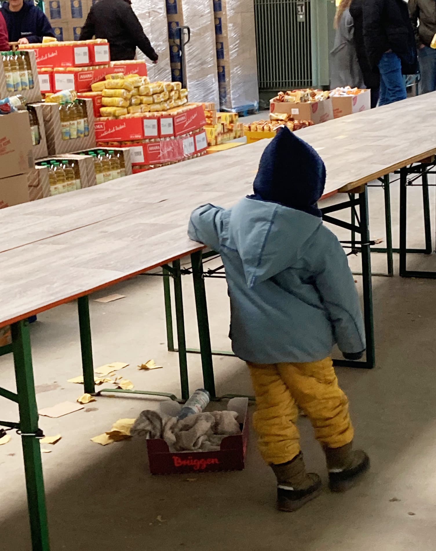 Und auch die ganz Kleinen sind schon mit dabei.