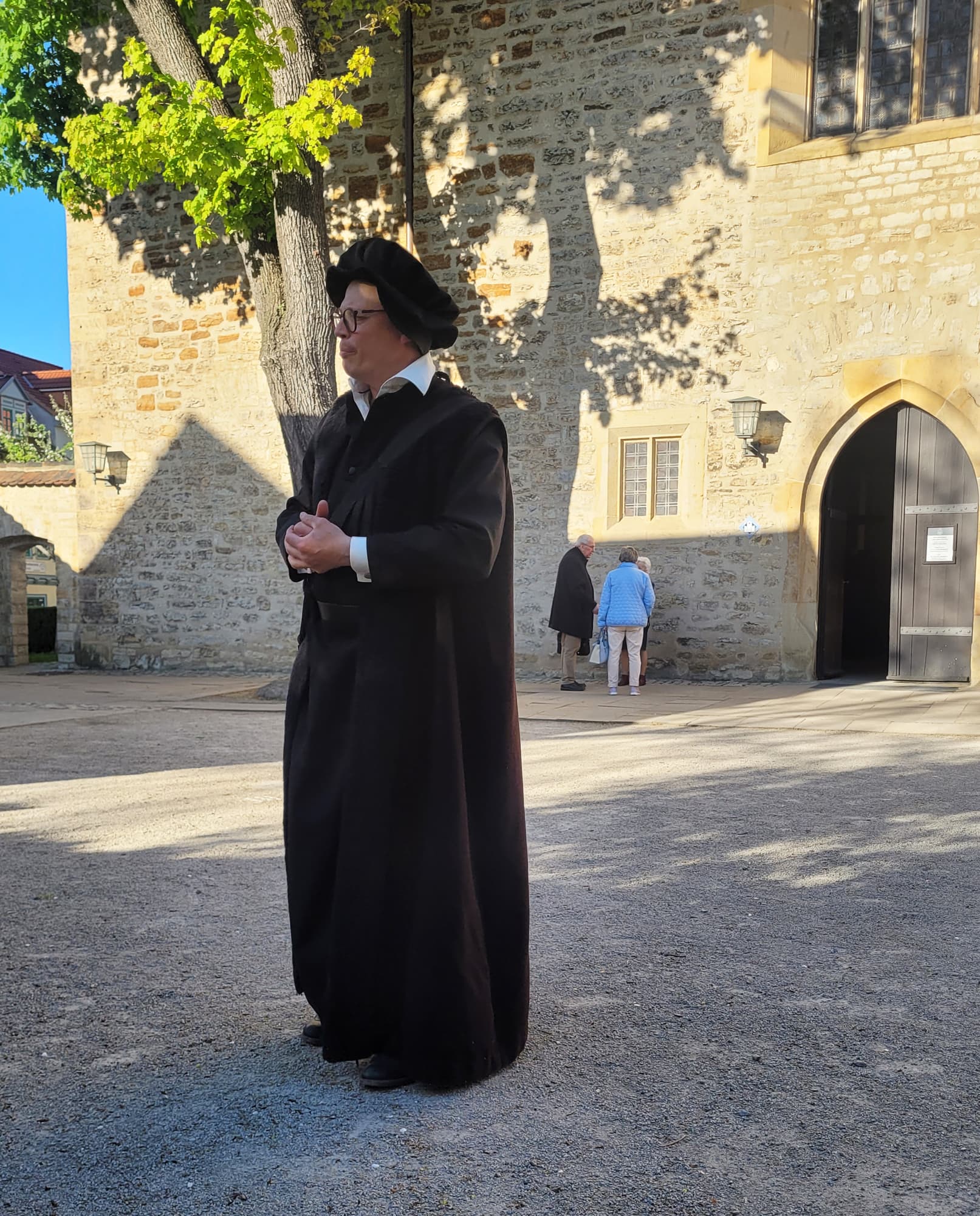 Martin Luther führt uns höchstpersönlich durch das Kloster