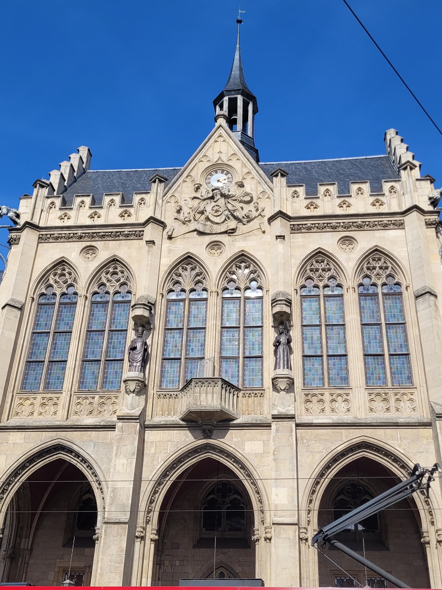 das Erfurter Rathaus