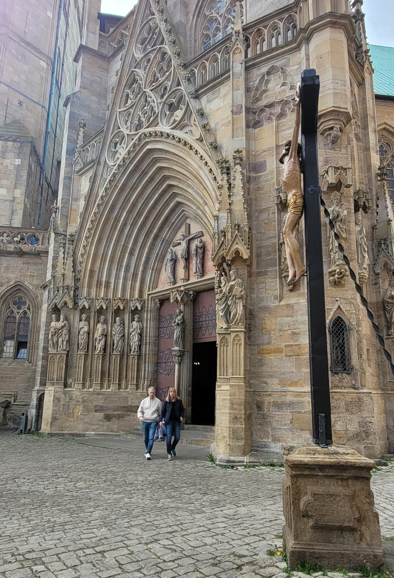 Eingangsportal vom Dom St. Marien