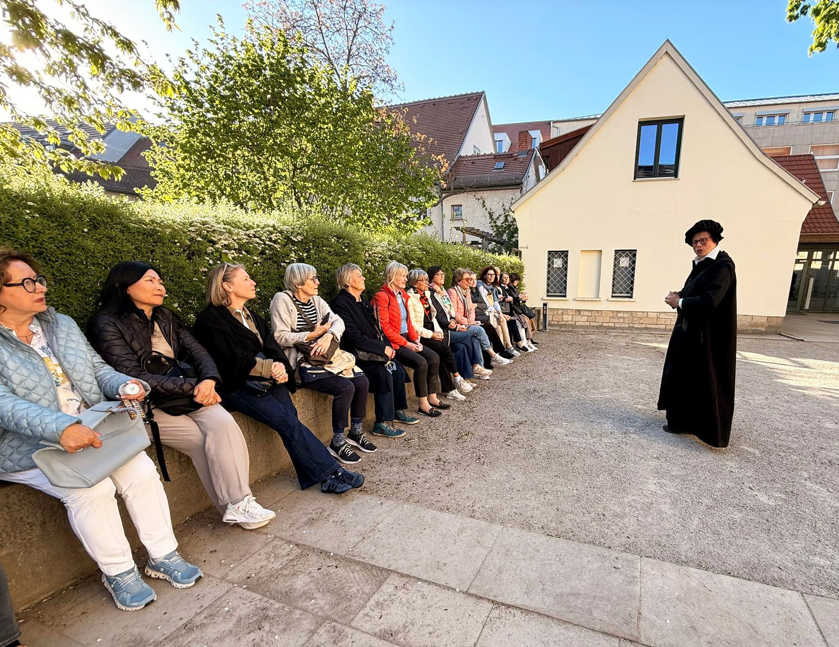 Martin Luther führt uns höchstpersönlich durch das Kloster