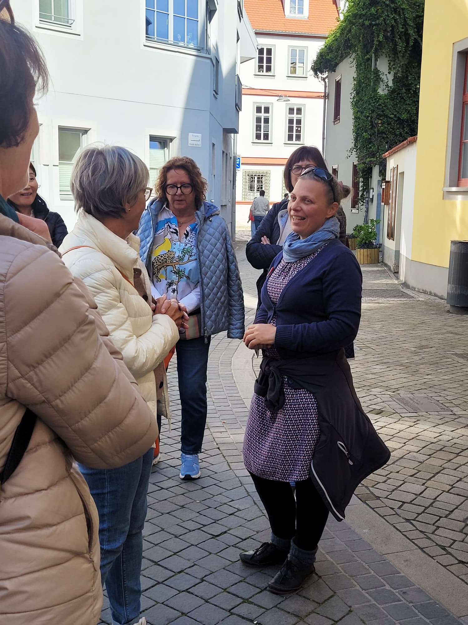 Unsere Stadtführerin