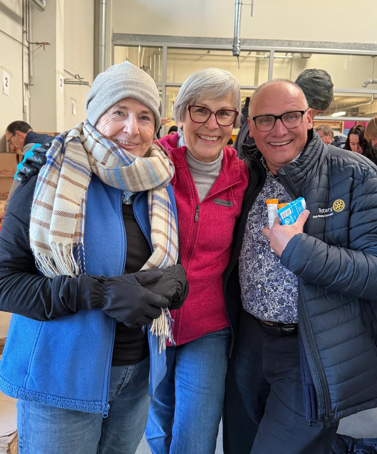 Siegrun Graff, Jutta Rother und Ralf Hardenberg