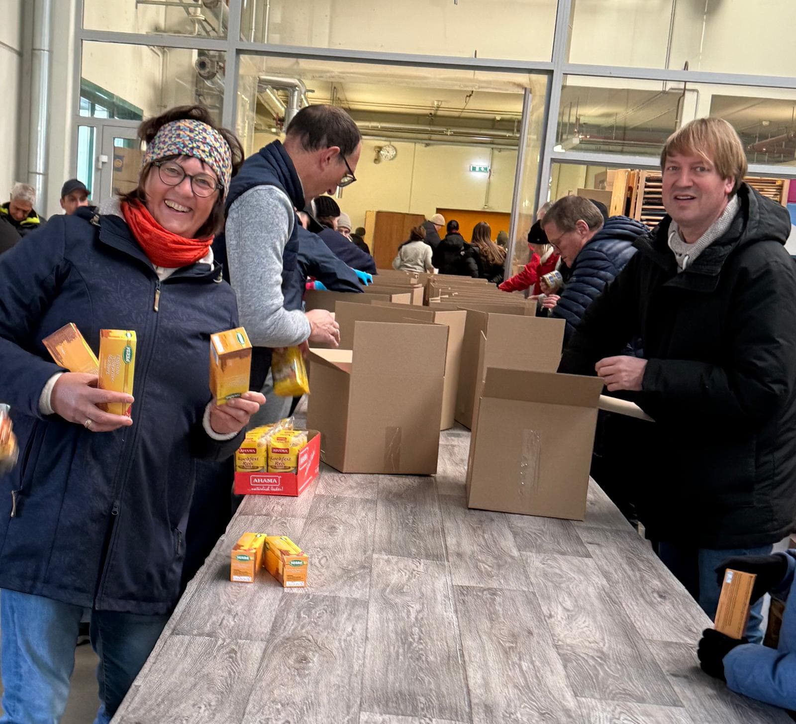 Beate Meckler an der Packstraße.