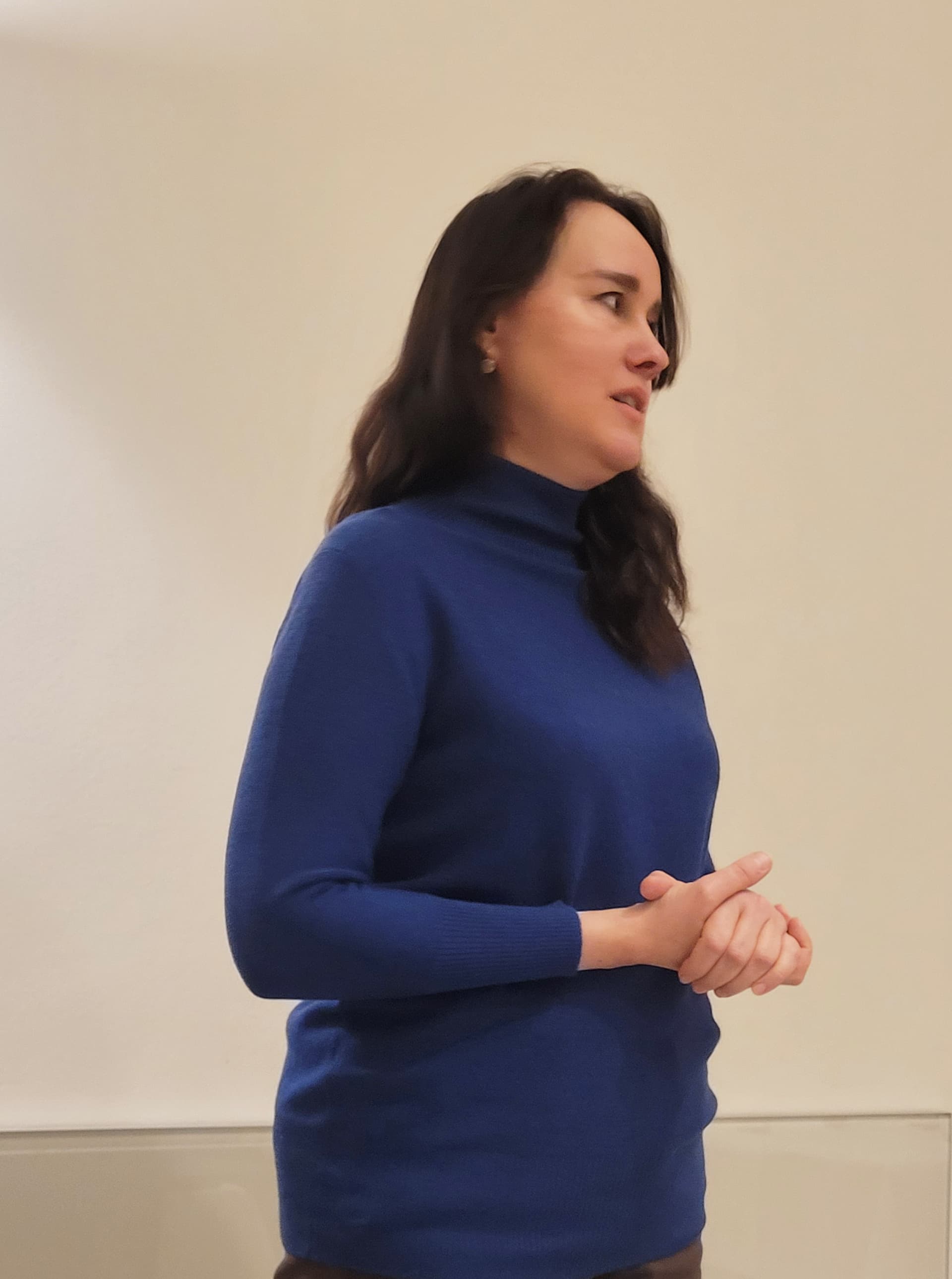Unsere Referentin Tetiana Aristarkhova