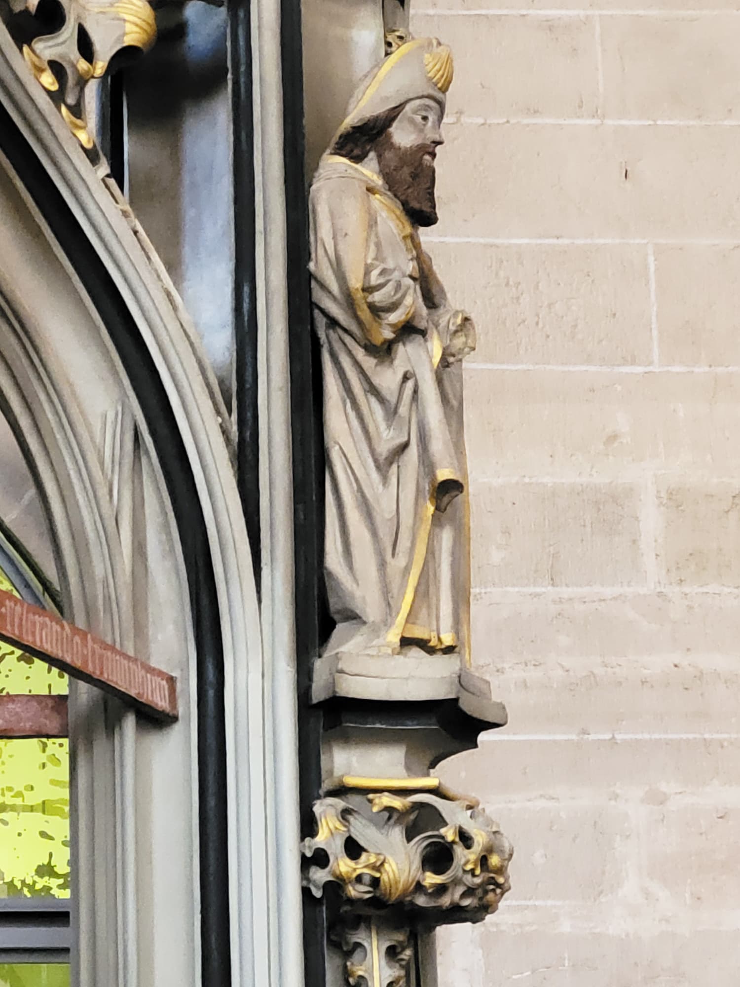 Detail aus dem Baldachin