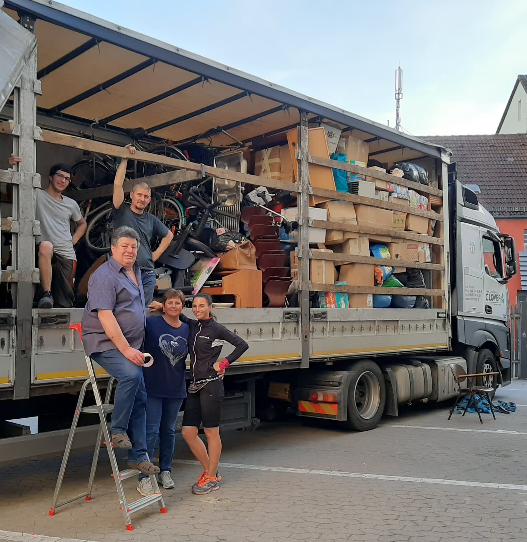 Hilfstransport in die Ukraine