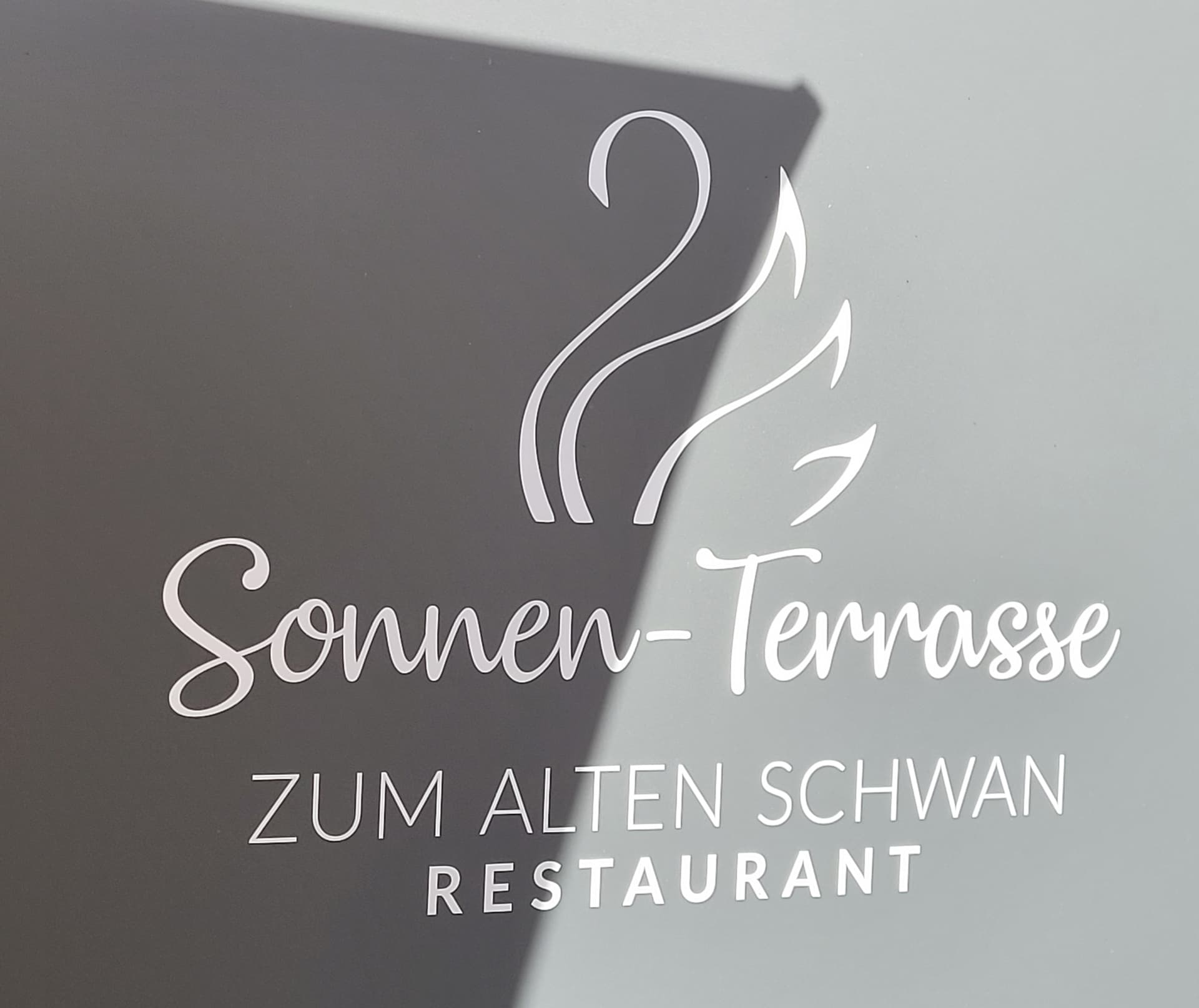 Unser Lokal für das Abendessen