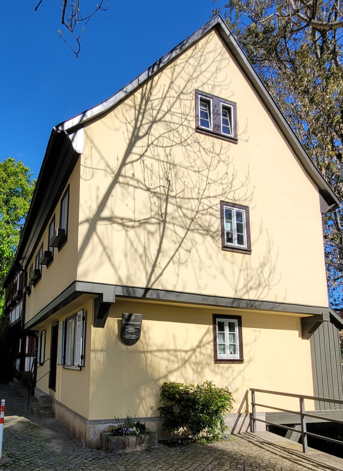 Studentenburse - hier hat Luther als Student gewohnt.