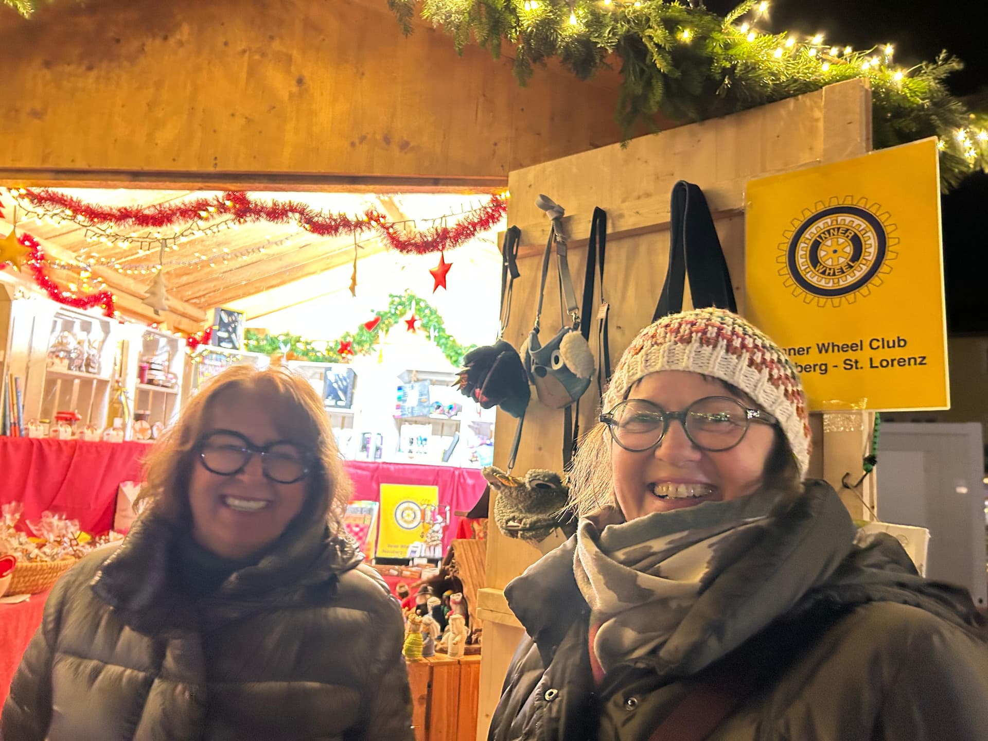 Eleonore Sens und Beate Meckler - ein gut aufgelegtes Team.
